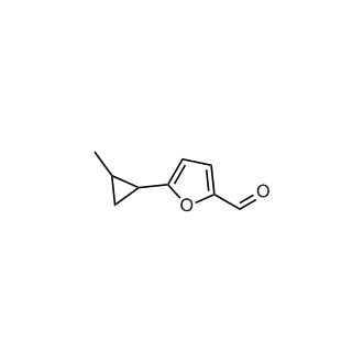5-(2-Methylcyclopropyl)furan-2-carbaldehyde, mixture of diastereomers|CS-0234915