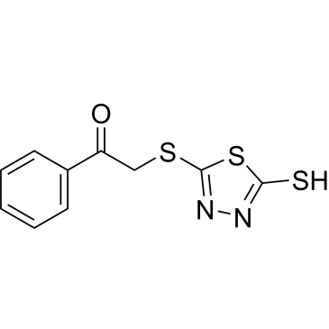 1-Phenyl-2-[(5-sulfanyl-1,3,4-thiadiazol-2-yl)sulfanyl]ethan-1-one|CS-0235189