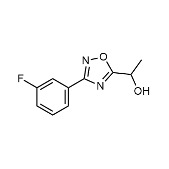 1-[3-(3-fluorophenyl)-1,2,4-oxadiazol-5-yl]ethan-1-ol|CS-0235260