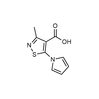 3-Methyl-5-(1h-pyrrol-1-yl)-1,2-thiazole-4-carboxylic acid|CS-0235278