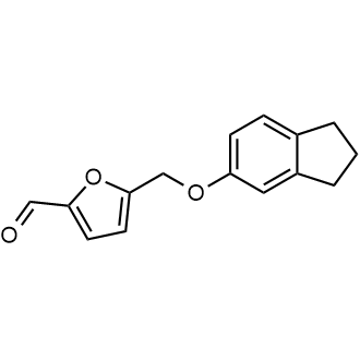 5-[(2,3-dihydro-1h-inden-5-yloxy)methyl]furan-2-carbaldehyde|CS-0235303