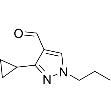 3-Cyclopropyl-1-propyl-1h-pyrazole-4-carbaldehyde|CS-0235313
