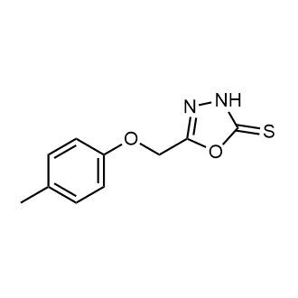 5-(4-Methylphenoxymethyl)-1,3,4-oxadiazole-2-thione|CS-0235893