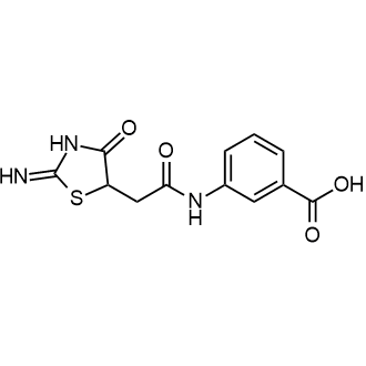 3-[2-(2-amino-4-oxo-4,5-dihydro-1,3-thiazol-5-yl)acetamido]benzoic acid|CS-0235960