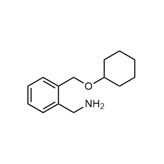 {2-[(cyclohexyloxy)methyl]phenyl}methanamine|CS-0236398
