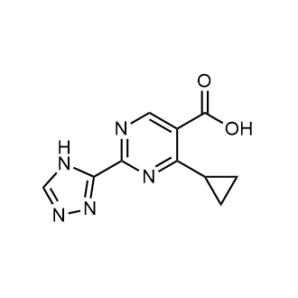 4-Cyclopropyl-2-(4h-1,2,4-triazol-3-yl)pyrimidine-5-carboxylic acid|CS-0236611