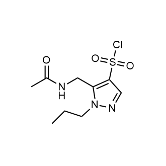 5-(Acetylamino-methyl)-1-propyl-1h-pyrazole-4-sulfonyl chloride|CS-0236713