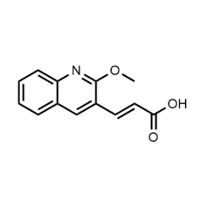 (2e)-3-(2-Methoxyquinolin-3-yl)prop-2-enoic acid|CS-0236727