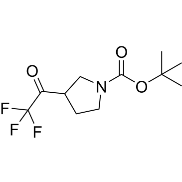 Tert-butyl 3-(2,2,2-trifluoroacetyl)pyrrolidine-1-carboxylate|CS-0236762
