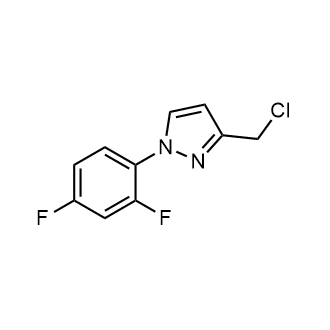 3-(Chloromethyl)-1-(2,4-difluorophenyl)-1h-pyrazole|CS-0237112