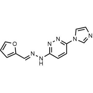 3-[2-(furan-2-ylmethylidene)hydrazin-1-yl]-6-(1h-imidazol-1-yl)pyridazine|CS-0237176