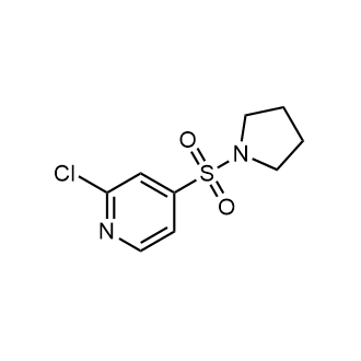 2-Chloro-4-(pyrrolidine-1-sulfonyl)pyridine|CS-0237394
