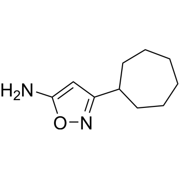3-Cycloheptyl-1,2-oxazol-5-amine|CS-0237511