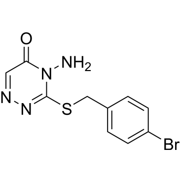 4-Amino-3-{[(4-bromophenyl)methyl]sulfanyl}-4,5-dihydro-1,2,4-triazin-5-one|CS-0237518