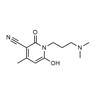 1-[3-(dimethylamino)propyl]-6-hydroxy-4-methyl-2-oxo-1,2-dihydropyridine-3-carbonitrile|CS-0237741