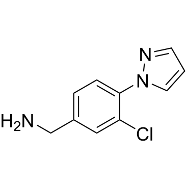[3-chloro-4-(1h-pyrazol-1-yl)phenyl]methanamine|CS-0237773