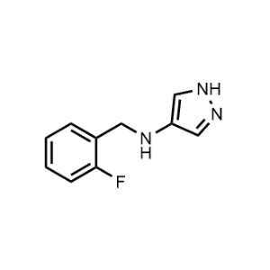 N-[(2-Fluorophenyl)methyl]-1H-pyrazol-4-amine|CS-0237805