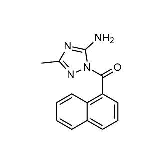 3-Methyl-1-(naphthalene-1-carbonyl)-1h-1,2,4-triazol-5-amine|CS-0237989