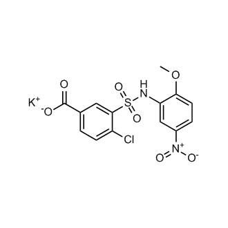 Potassium 4-chloro-3-[(2-methoxy-5-nitrophenyl)sulfamoyl]benzoate|CS-0237993