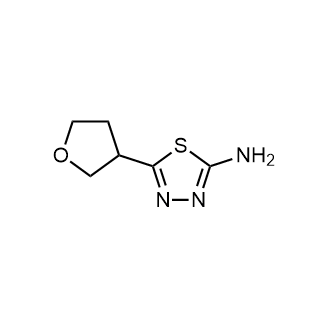 5-(Oxolan-3-yl)-1,3,4-thiadiazol-2-amine|CS-0238591
