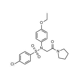 4-Chloro-n-(4-ethoxyphenyl)-n-[2-oxo-2-(pyrrolidin-1-yl)ethyl]benzene-1-sulfonamide|CS-0238648