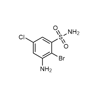 3-Amino-2-bromo-5-chlorobenzene-1-sulfonamide|CS-0238741