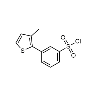 3-(3-Methylthiophen-2-yl)benzene-1-sulfonyl chloride|CS-0238747