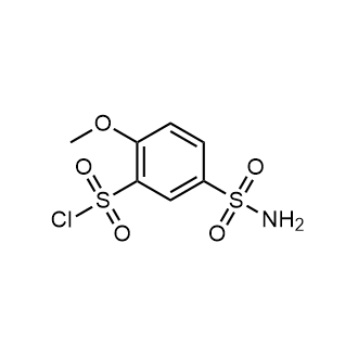 2-Methoxy-5-sulfamoylbenzene-1-sulfonyl chloride|CS-0238879