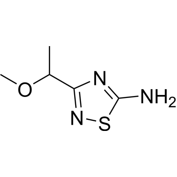 3-(1-Methoxyethyl)-1,2,4-thiadiazol-5-amine|CS-0238880