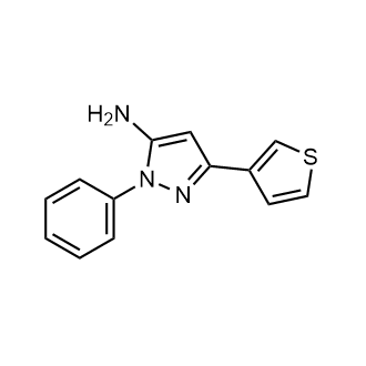1-Phenyl-3-(thiophen-3-yl)-1h-pyrazol-5-amine|CS-0238897