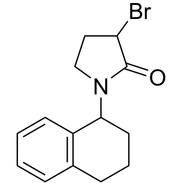 3-Bromo-1-(1,2,3,4-tetrahydronaphthalen-1-yl)pyrrolidin-2-one|CS-0239042
