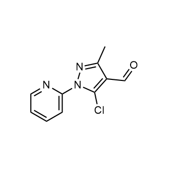 5-Chloro-3-methyl-1-(pyridin-2-yl)-1h-pyrazole-4-carbaldehyde|CS-0239182