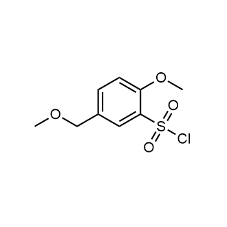 2-Methoxy-5-(methoxymethyl)benzene-1-sulfonyl chloride|CS-0239245