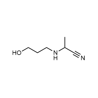 2-[(3-hydroxypropyl)amino]propanenitrile|CS-0239292