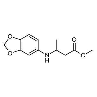 Methyl 3-[(1,3-dioxaindan-5-yl)amino]butanoate|CS-0239476