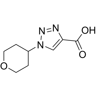 1-(Oxan-4-yl)-1h-1,2,3-triazole-4-carboxylic acid|CS-0239607
