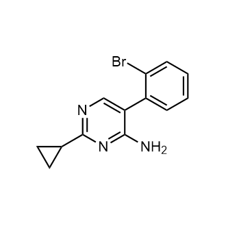 5-(2-Bromophenyl)-2-cyclopropylpyrimidin-4-amine|CS-0239730