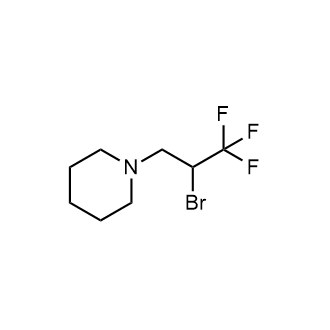 1-(2-Bromo-3,3,3-trifluoropropyl)piperidine|CS-0239799