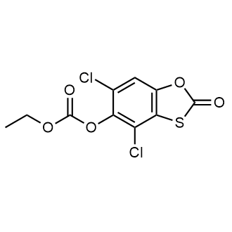 4,6-Dichloro-2-oxo-2h-1,3-benzoxathiol-5-yl ethyl carbonate|CS-0239909