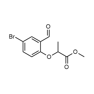 Methyl 2-(4-bromo-2-formylphenoxy)propanoate|CS-0240125