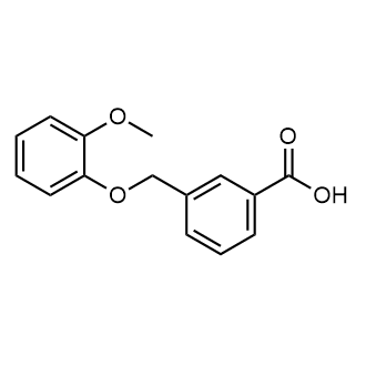 3-[(2-methoxyphenoxy)methyl]benzoic acid|CS-0240317