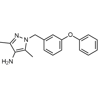 3,5-Dimethyl-1-[(3-phenoxyphenyl)methyl]-1h-pyrazol-4-amine|CS-0240392