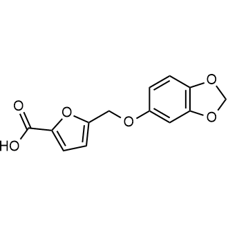 5-[(1,3-dioxaindan-5-yloxy)methyl]furan-2-carboxylic acid|CS-0240475