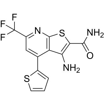 3-Amino-4-(thiophen-2-yl)-6-(trifluoromethyl)thieno[2,3-b]pyridine-2-carboxamide|CS-0240518