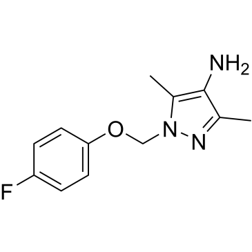 1-[(4-fluorophenoxy)methyl]-3,5-dimethyl-1h-pyrazol-4-amine|CS-0240578
