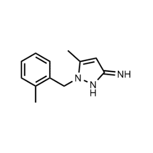 5-Methyl-1-[(2-methylphenyl)methyl]-1h-pyrazol-3-amine|CS-0240754