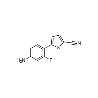 5-(4-Amino-2-fluorophenyl)thiophene-2-carbonitrile|CS-0240838