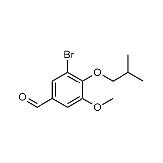 3-bromo-4-isobutoxy-5-methoxybenZaldehyde|CS-0240908
