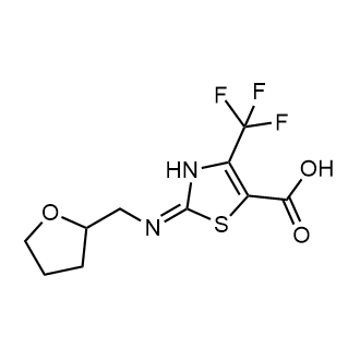 2-{[(oxolan-2-yl)methyl]amino}-4-(trifluoromethyl)-1,3-thiazole-5-carboxylic acid|CS-0240937