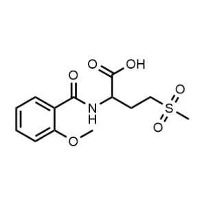 4-Methanesulfonyl-2-[(2-methoxyphenyl)formamido]butanoic acid|CS-0240977